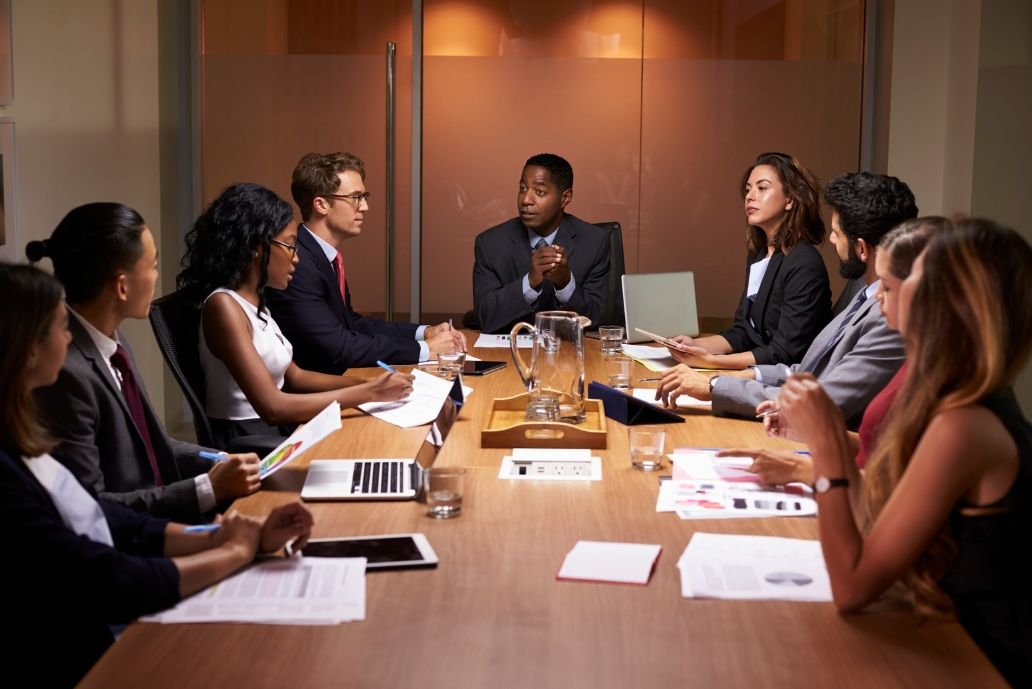 Company team group photo on About Us page