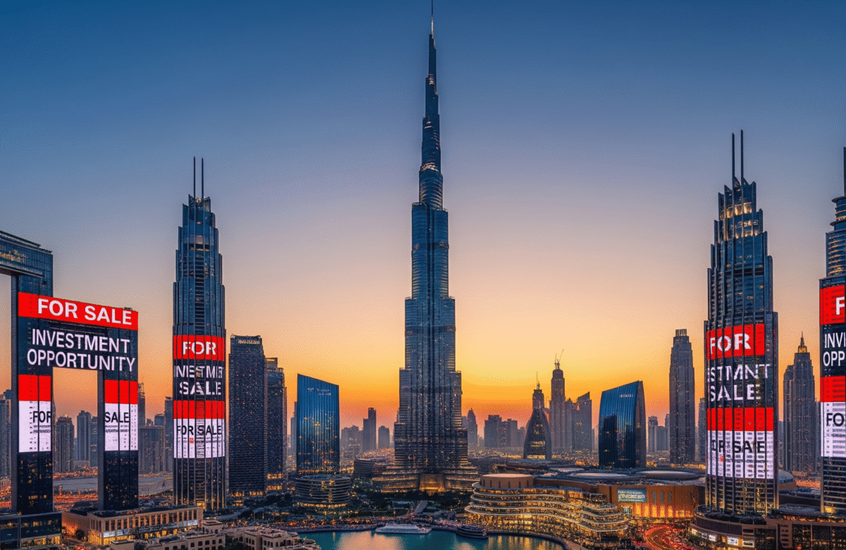 Upcoming Dubai Projects with Burj Khalifa and modern skyscrapers showcasing real estate investment opportunities in Dubai