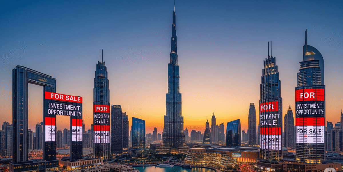 Upcoming Dubai Projects with Burj Khalifa and modern skyscrapers showcasing real estate investment opportunities in Dubai