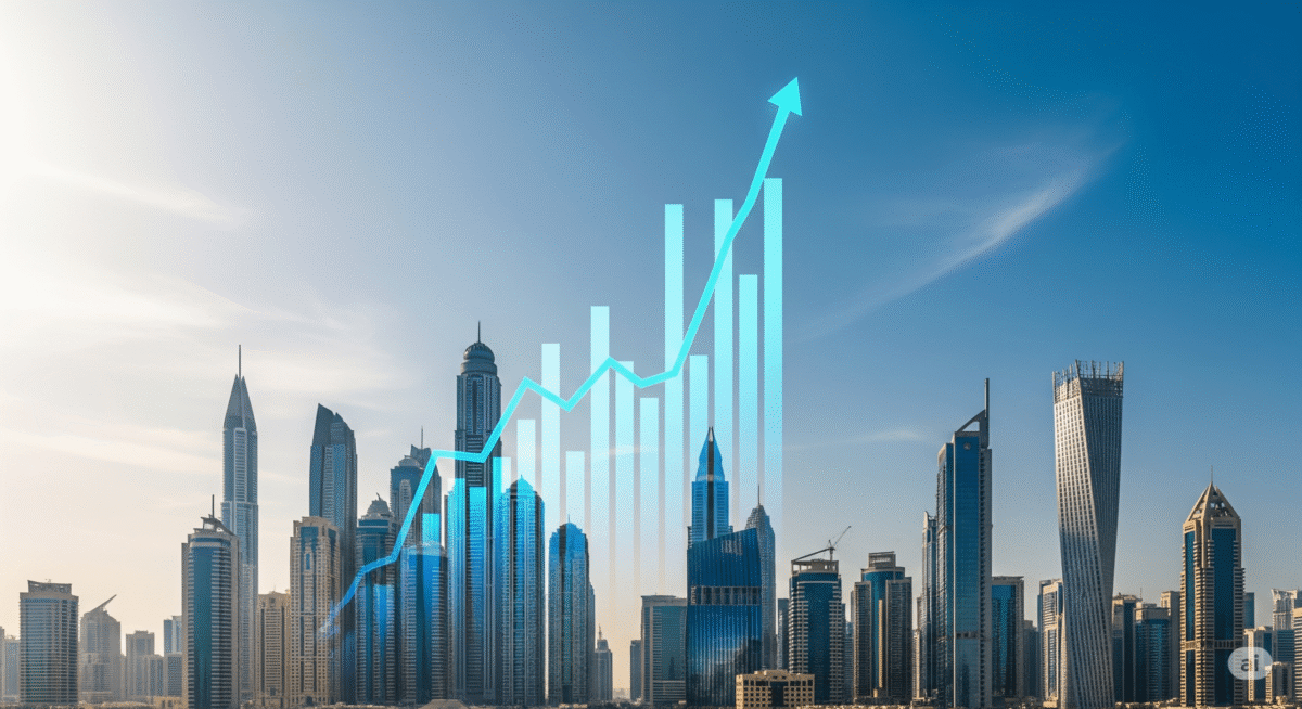 "The modern Dubai skyline, a major global business hub for companies handling UAE Corporate Tax Registration."