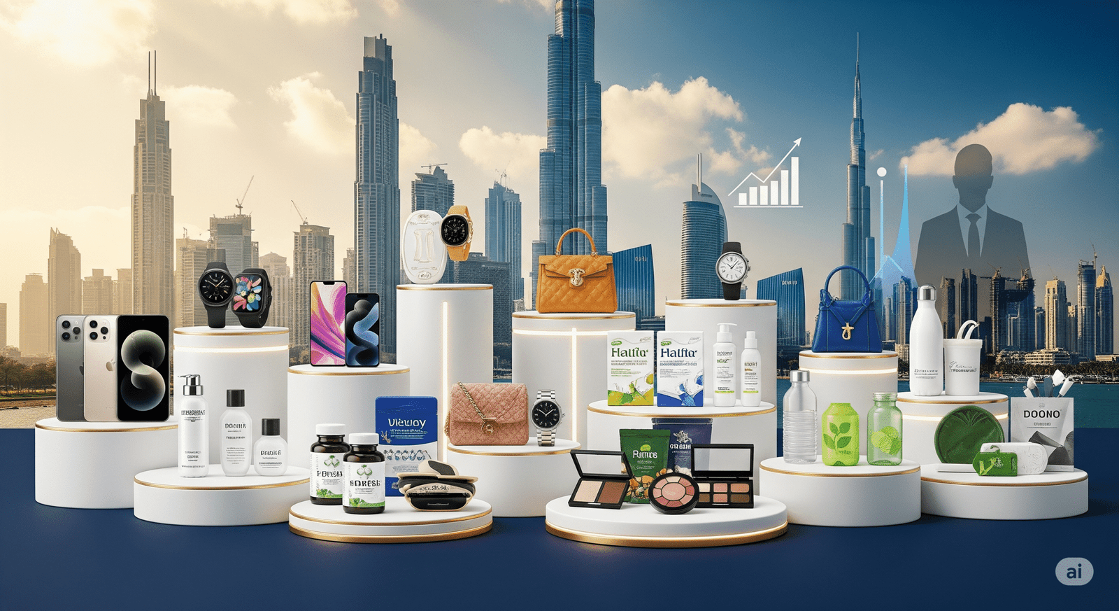 "Discover the top selling products in Dubai & UAE for 2025 with this entrepreneur’s guide. Explore high-demand items like electronics, luxury fashion, beauty products, and more."
